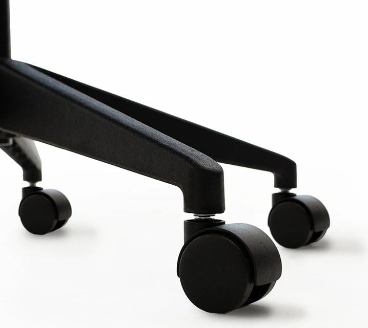 Karrige për zyre Dolphin, e zezë