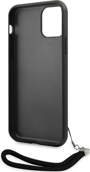 Mbështjellës Karl Lagerfeld KLHCN61PSQRKS për iPhone 11/XR 6.1", Sequins Cord, argjendtë