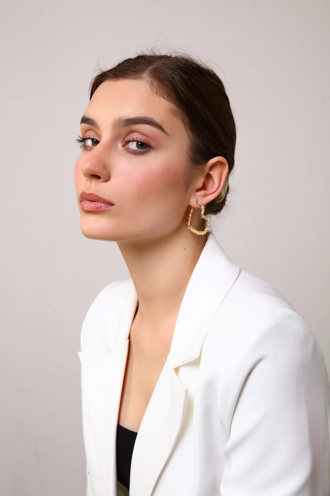 Vathë prej bronzi, ngjyrë ari, Jumeon, me gurë zirkon, Goldkalpkupe