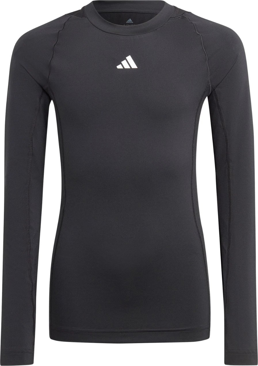 Maicë e gjatë për fëmijë adidas, e zezë