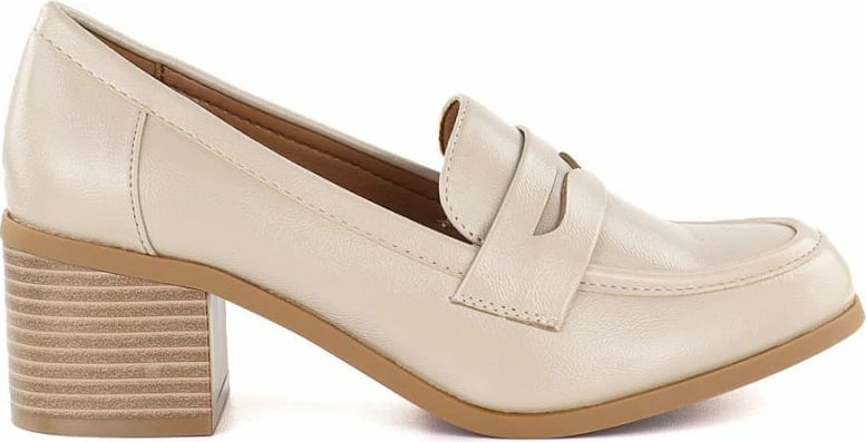 Këpucë me take për femra M. Daszyński MR2201D-3A, bezhë