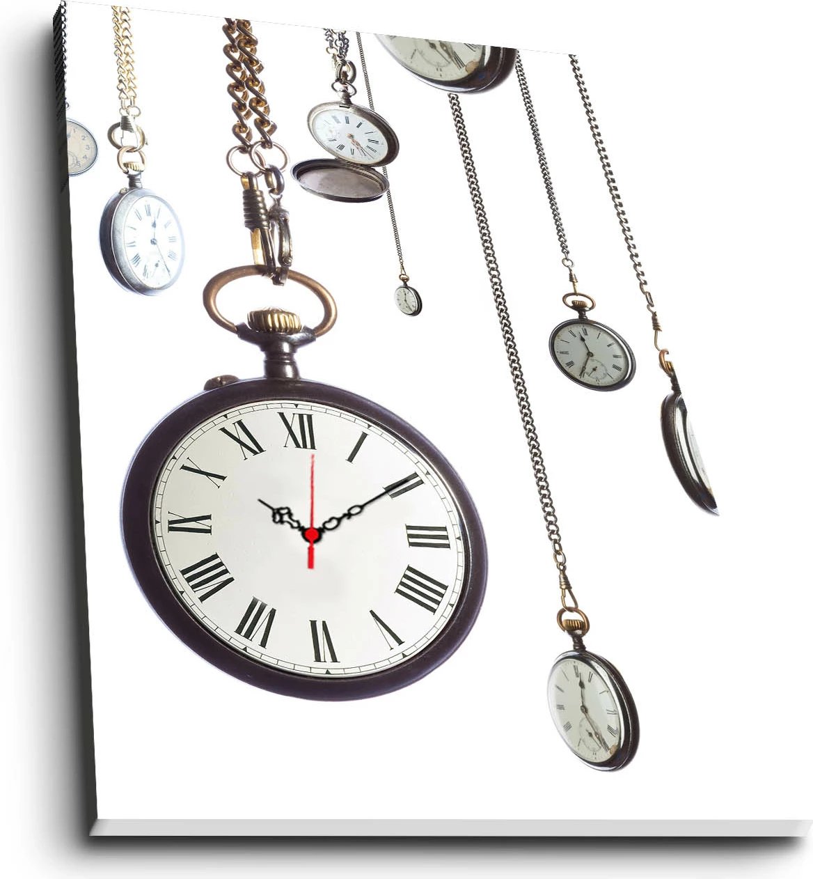 Orë muri dekorative prej kanavace Wallity, shumëngjyrëshe, 45x70cm