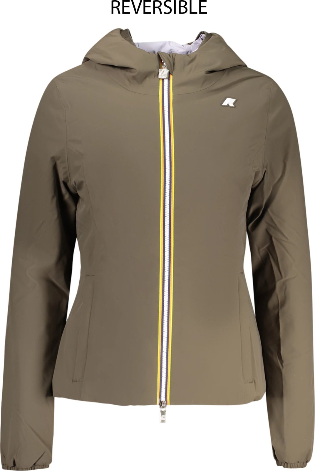 Jakne femra K-WAY, kafe