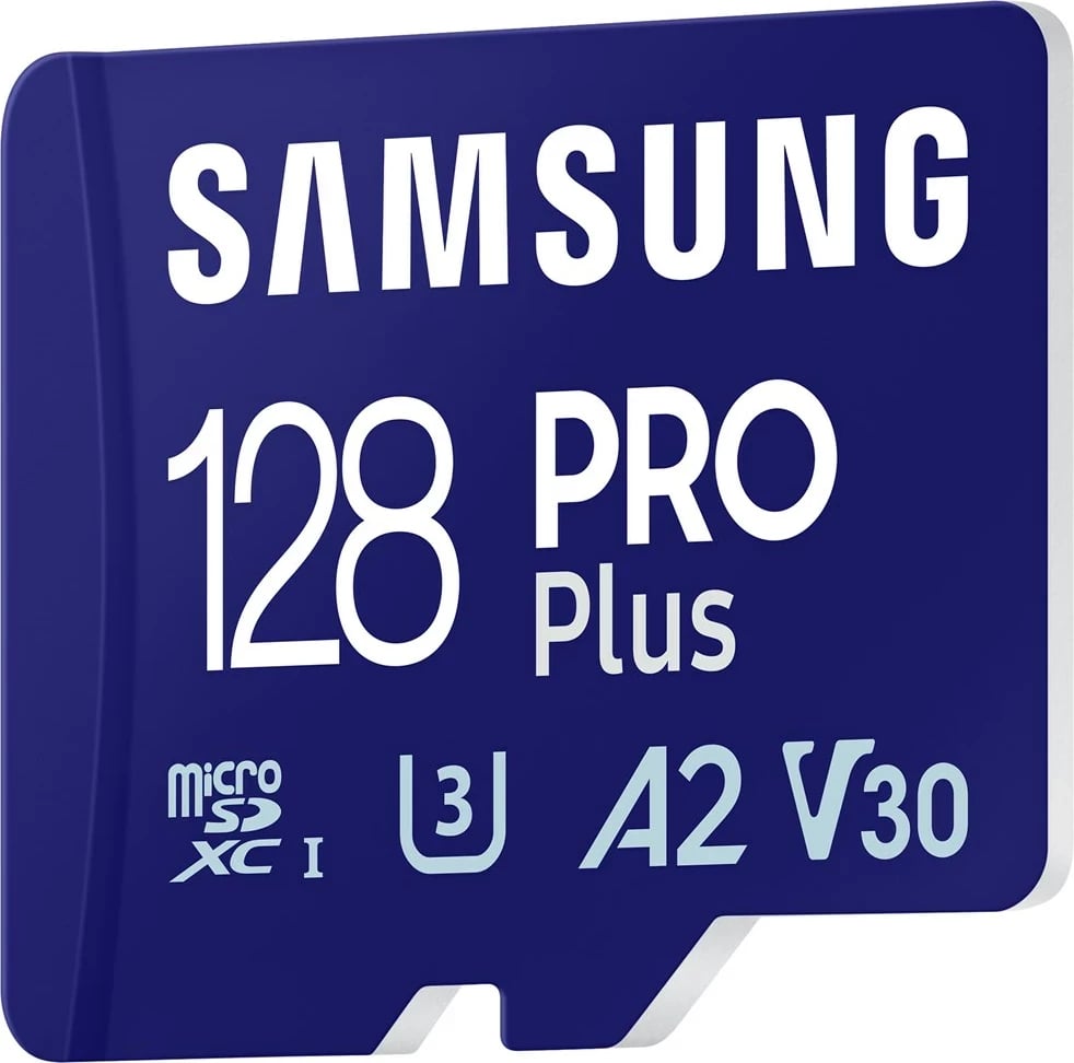 Kartelë memorie Samsung PRO Plus MB-MD128SA/EU, 128 GB, microSDXC, Navy