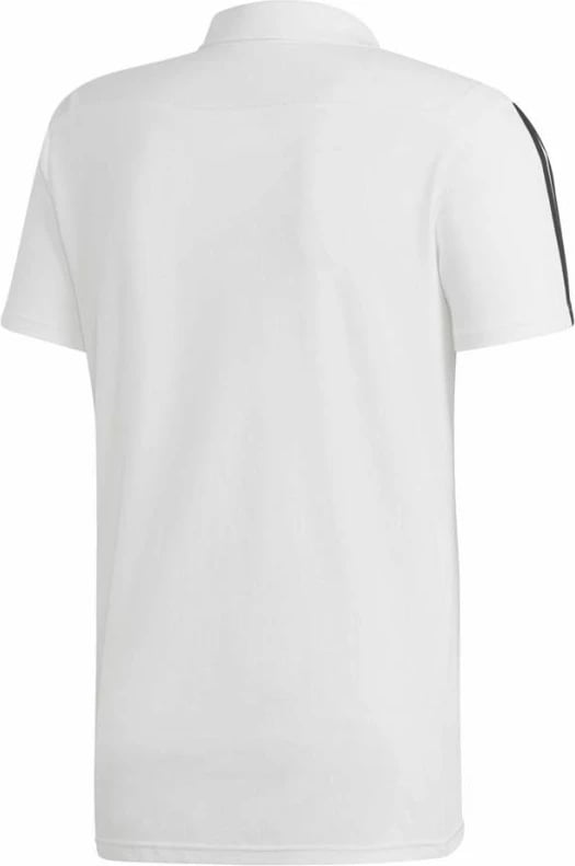 Fanellë polo adidas për meshkuj, e bardhë