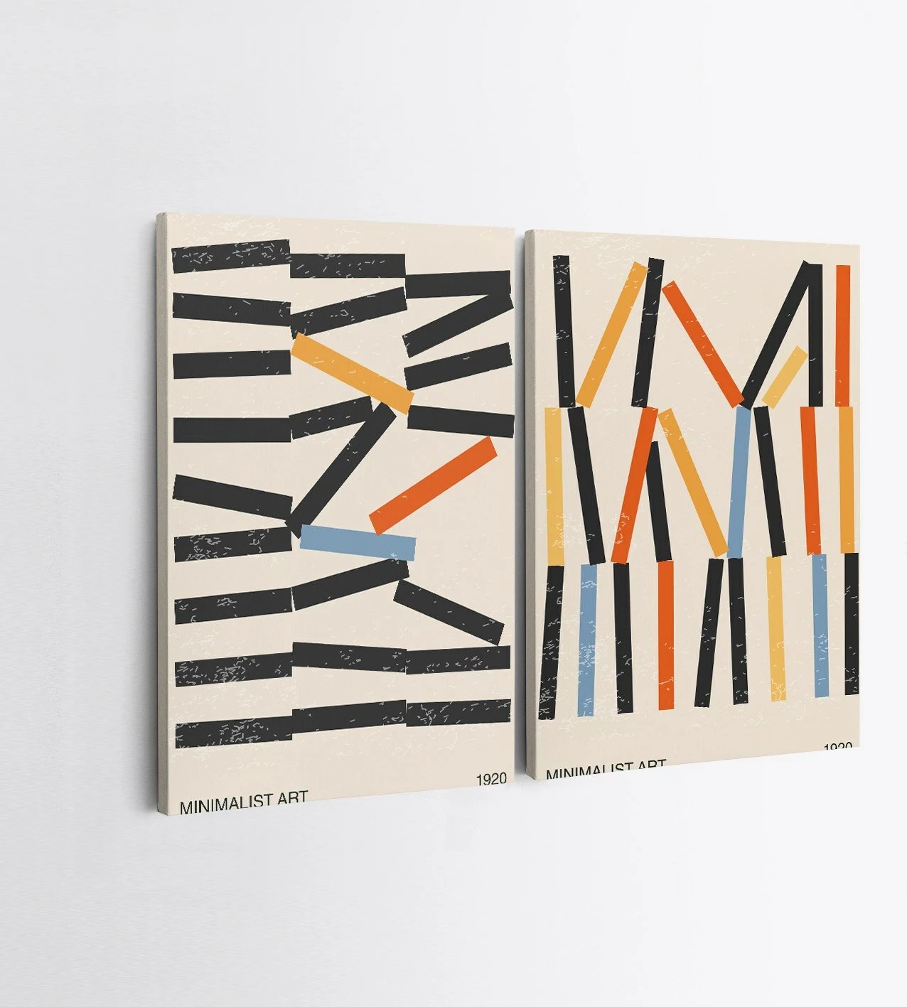 Pikturë dekorative në kanavacë (2 copë), Wallity, 2KNV4267, 70x100cm