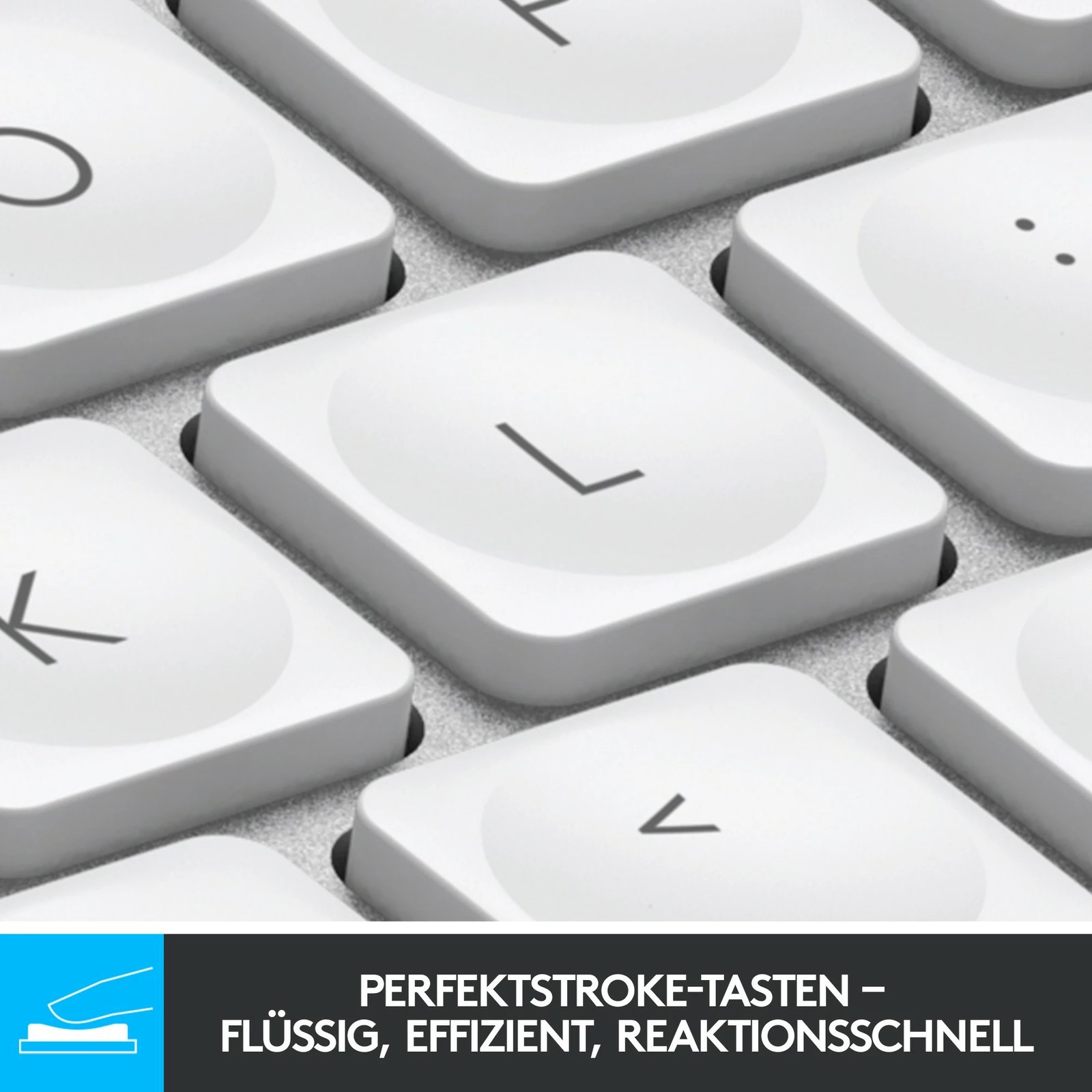 Tastierë Logitech MX Keys Mini për Mac, Mini, Wireless, Bluetooth, QWERTZ, LED, Gri