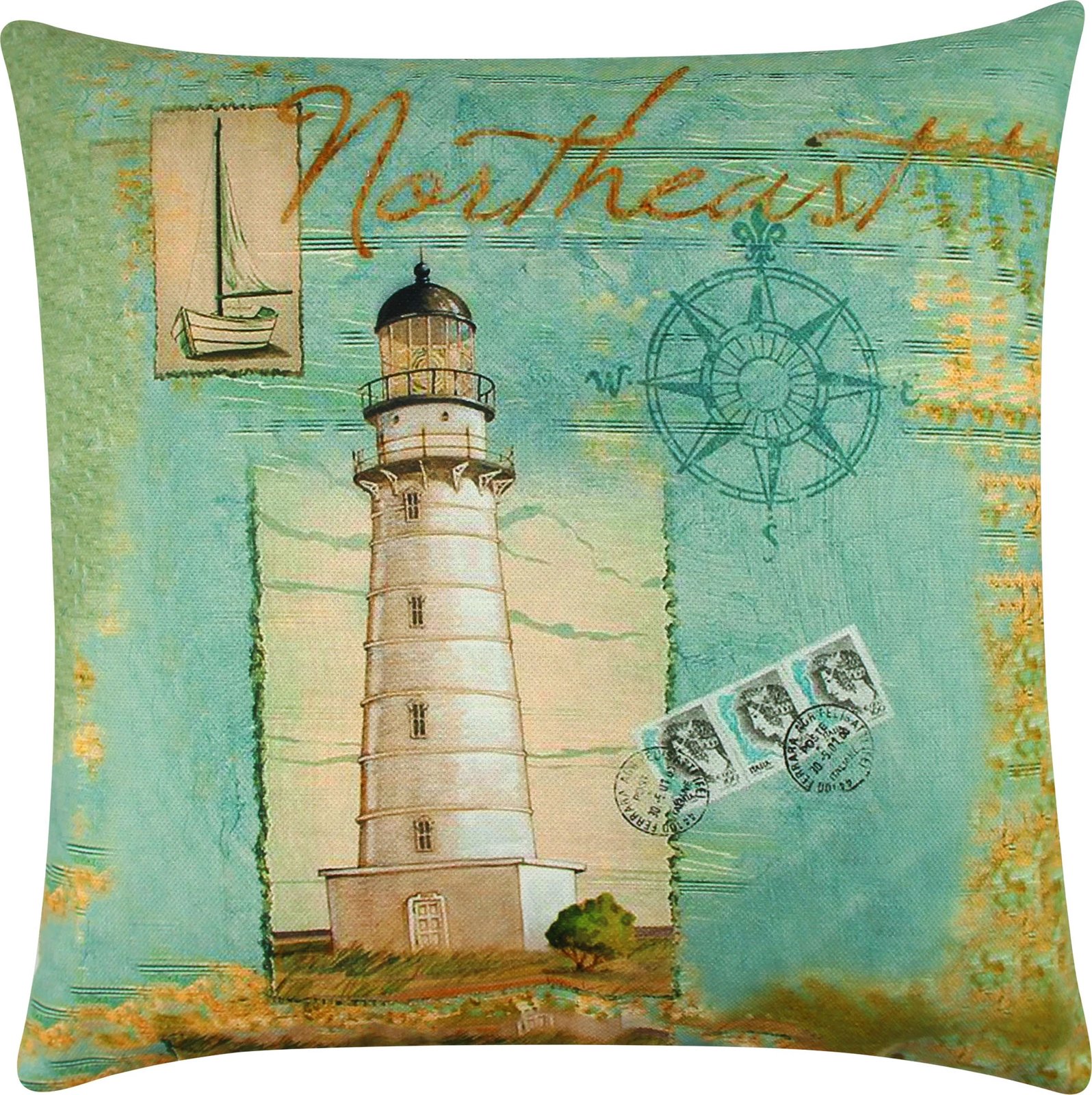 Jastëk dekorativ Evila Originals, A12653, shumëngjyrësh, 43x43cm