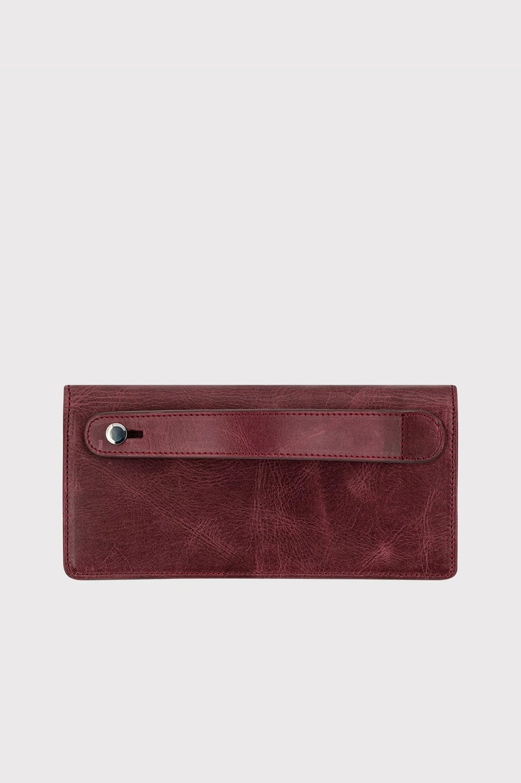 Portofol për burra, ngjyrë e kuqe claret, Zoozie Bags, Hamburg