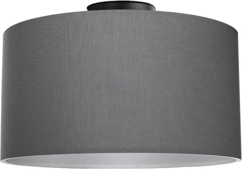 Llambë tavani njëdritëshe Momoa, ngjyrë gri, D30x21cm