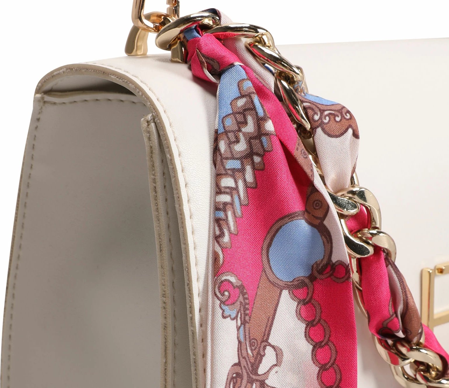 Çantë crossbody Lucky Bees, e bardhë, 918