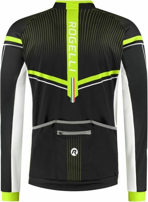 Fanellë me mëngë të gjata për meshkuj Rogelli, fluor