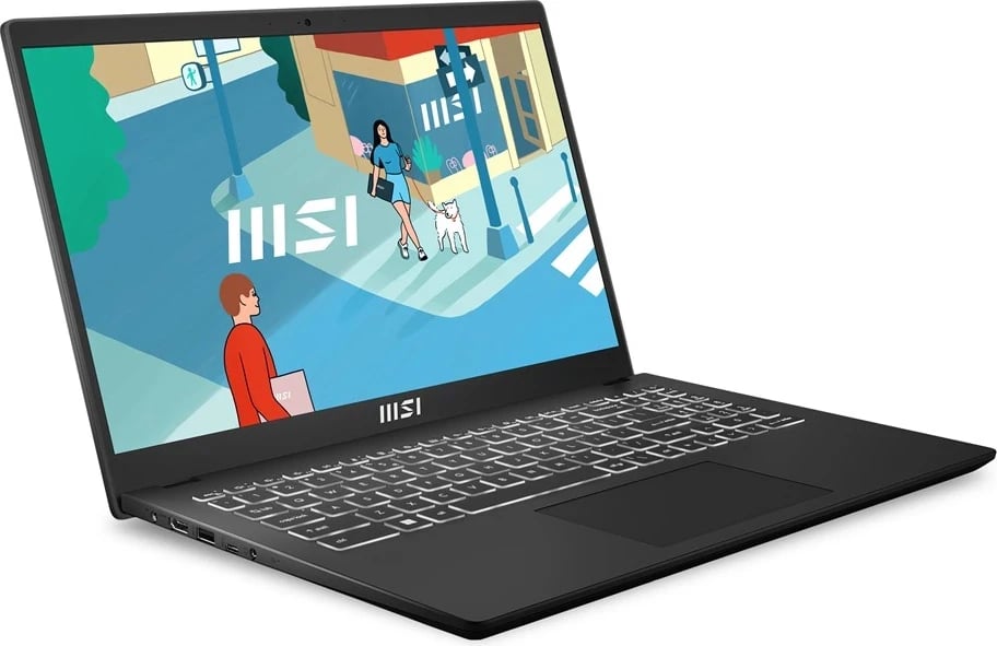 Laptop MSI Modern 15 H C13M-202PL, 15.6", Intel Core i5, 16GB RAM, 512GB SSD, Intel UHD Graphics, i zi