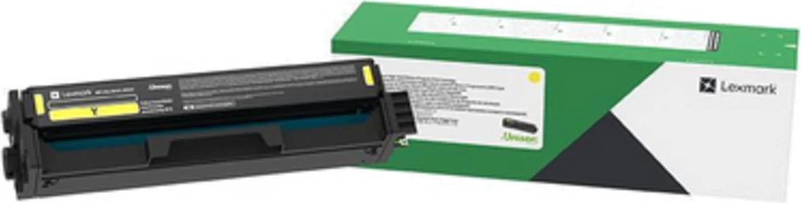 Toner, Lexmark 20N2XY0 XL, i verdhë