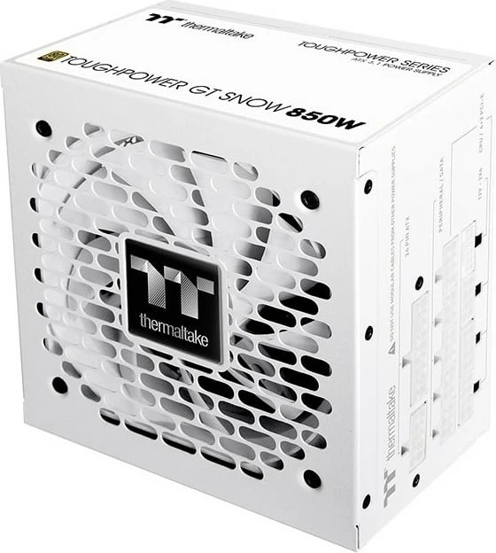 Furnizues energjie Thermaltake Toughpower GT Snow, 850W, 80 PLUS Gold, i bardhë
