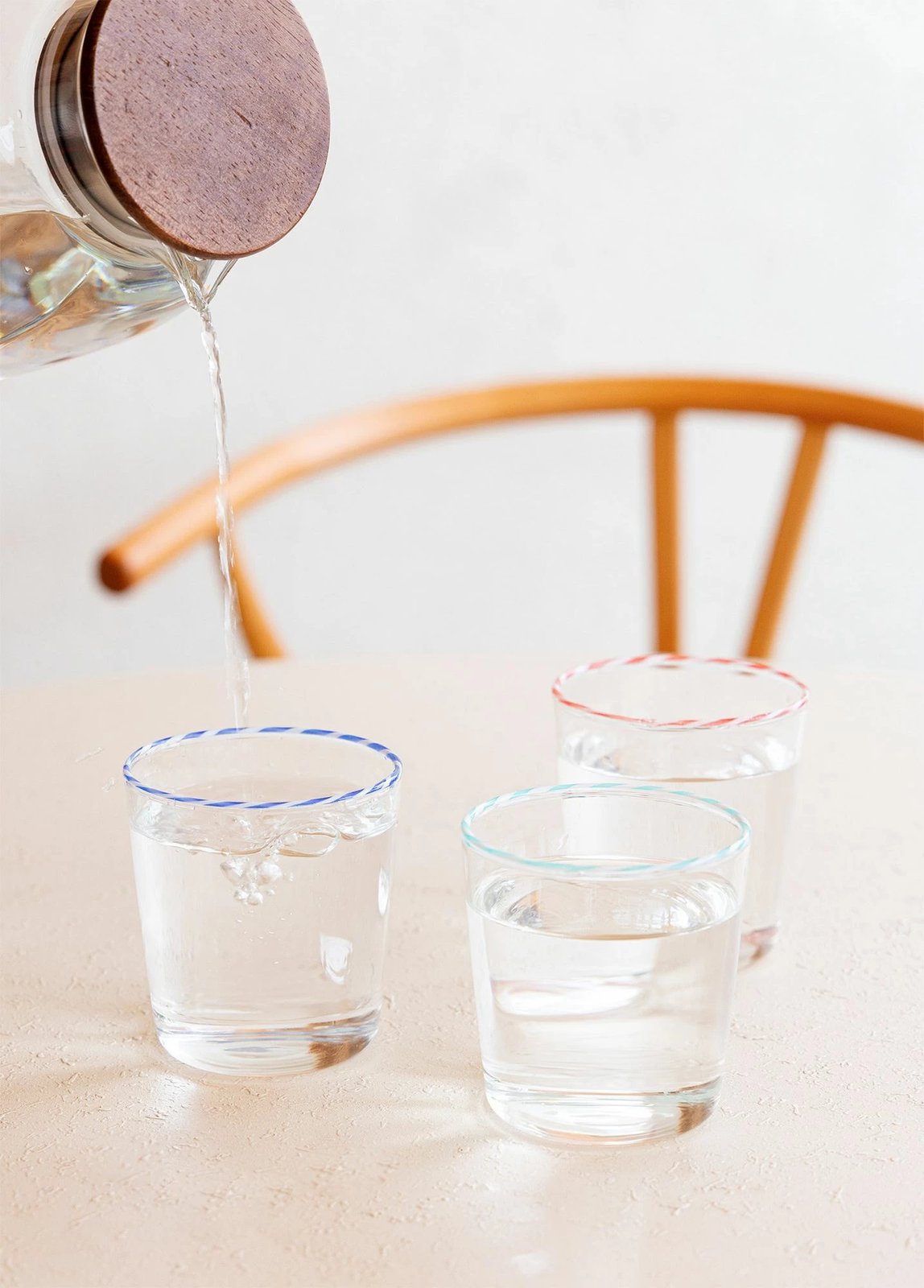 Gotë qelqi Hermia, ngjyrë e gjelbër, BRD0132