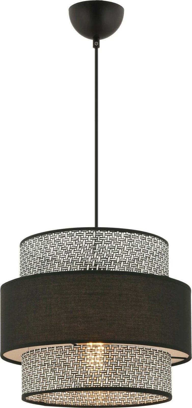 Llambë tavani Opviq, Cascade, gri e zezë Llambë tavani Opviq, Cascade, gri e zezë