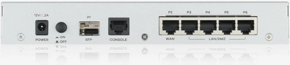 Firewall Zyxel USG Flex 100, 0.9 Gbit/s, 0.27 Gbit/s, 42.65 BTU/h, 989810 h, DCC, CE, C-Tick, LVD, IPSec, SSL/TLS