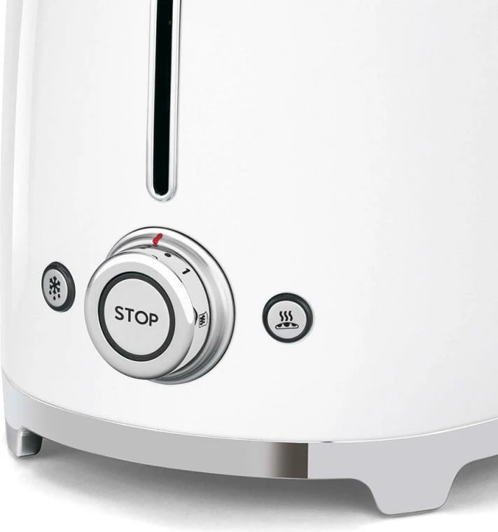 Toster, SMEG, TSF02WHEU, 1500 W, 450×260×265 mm, e bardhë
