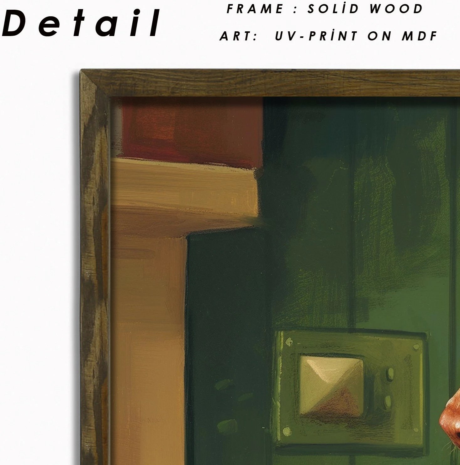 Pikturë dekorative me kornizë MDF, Wallity, AI006