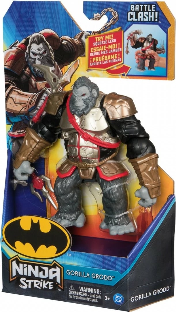 figurë aksioni, Spin Master Batman 6072755 Ninja Strike Battle Clash 15 cm plastikë, me aksesorë, asortiment 1 copë