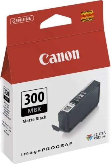 Toner Canon PFI-300 Matte Black 4192C001, për imagePROGRAF Pro-300, i zi