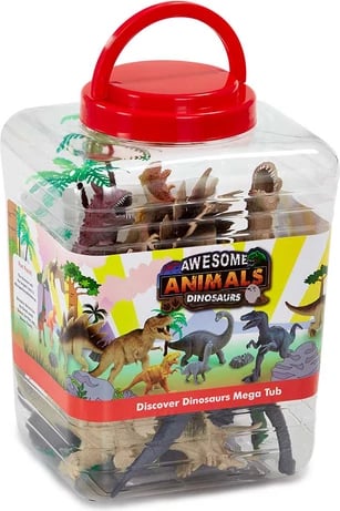 Awesome Animals Discover Dinosaurs Mega Tub