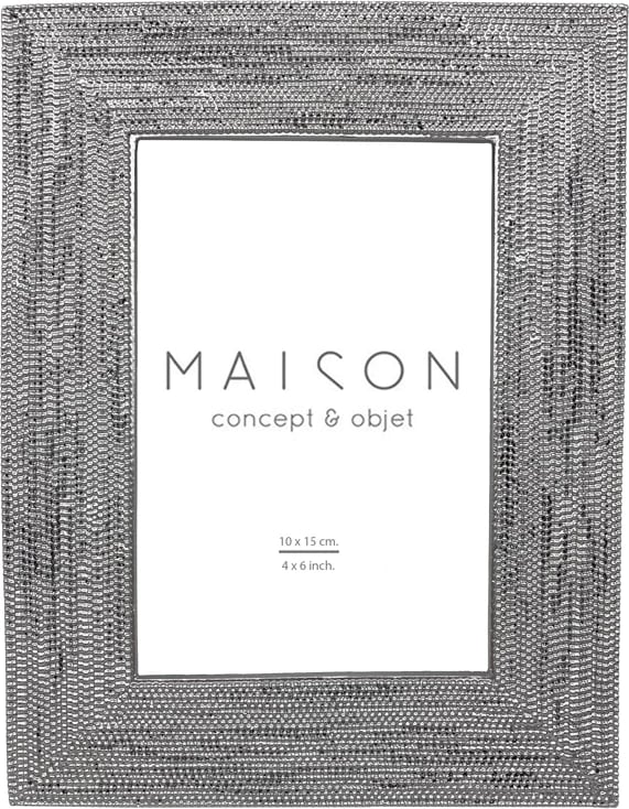 Kornizë fotografish BELN, polirezine, ngjyrë argjendi, 16x2x20 cm