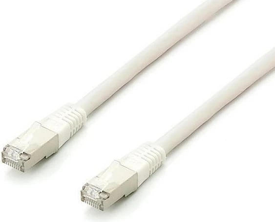 Kabllo rrjeti Cat6a Equip S/FTP, 0.5m, set 10 copë, e bardhë