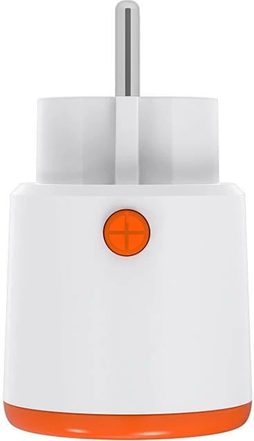 Prizë e mençur Neo NAS-WR15BH Zigbee, për Apple HomeKit, Google Home, Alexa, Tuya, e bardhë-portokalli