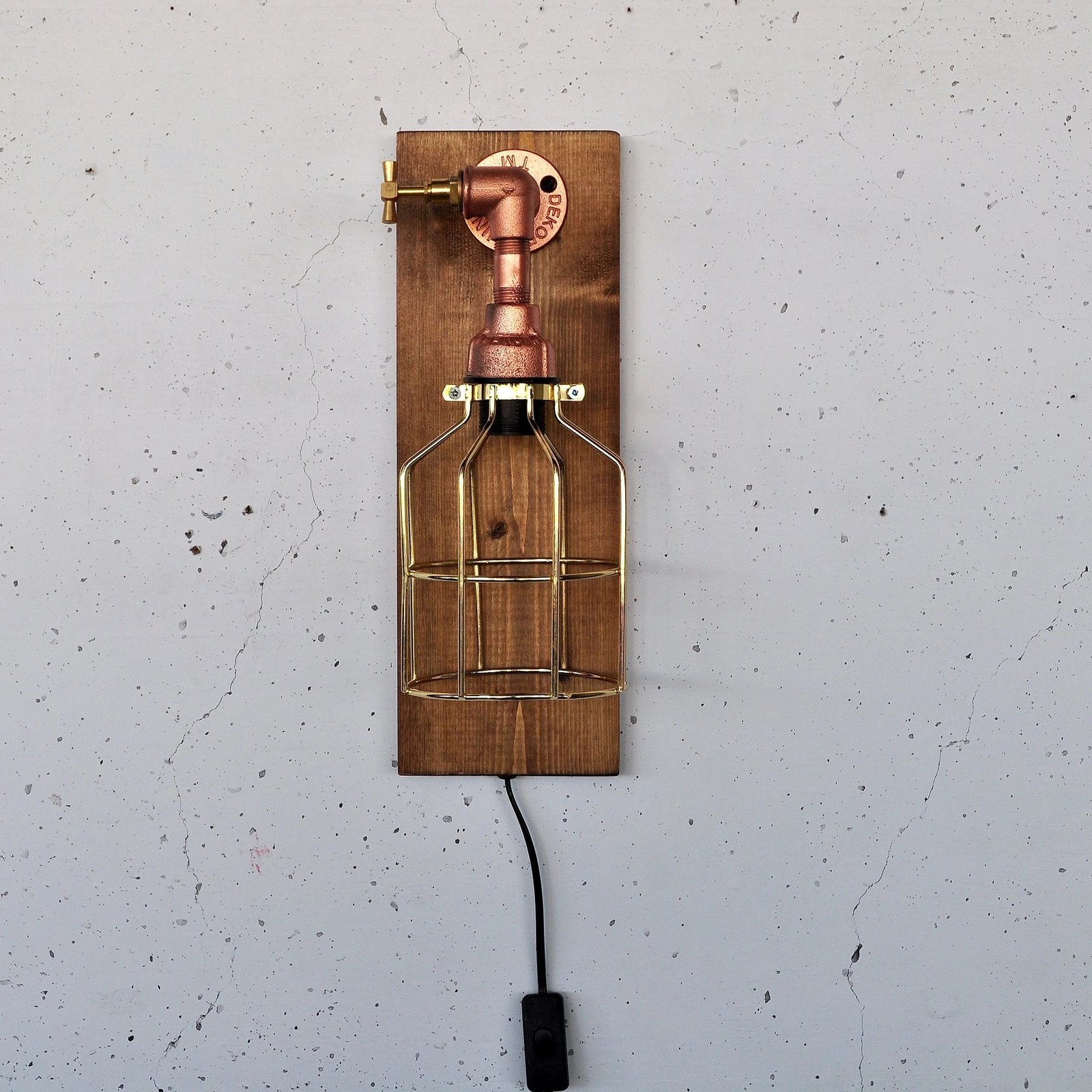 Llambë muri Opviq, dru dhe ari rozë, Pp168