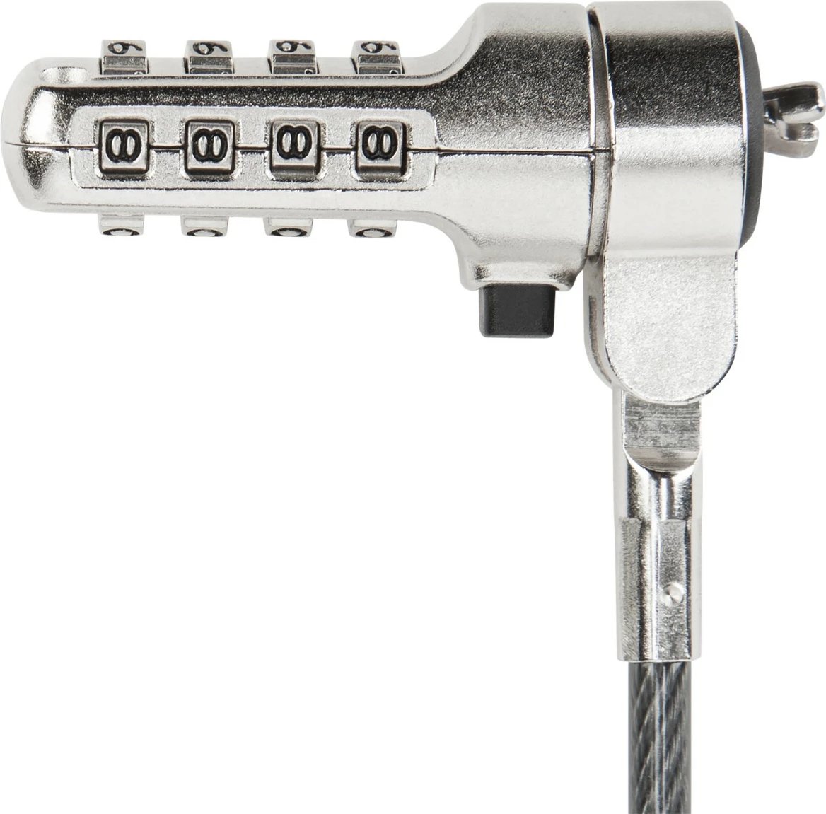 Bravë kombinimi për laptop Targus DEFCON S, çelik, e zezë