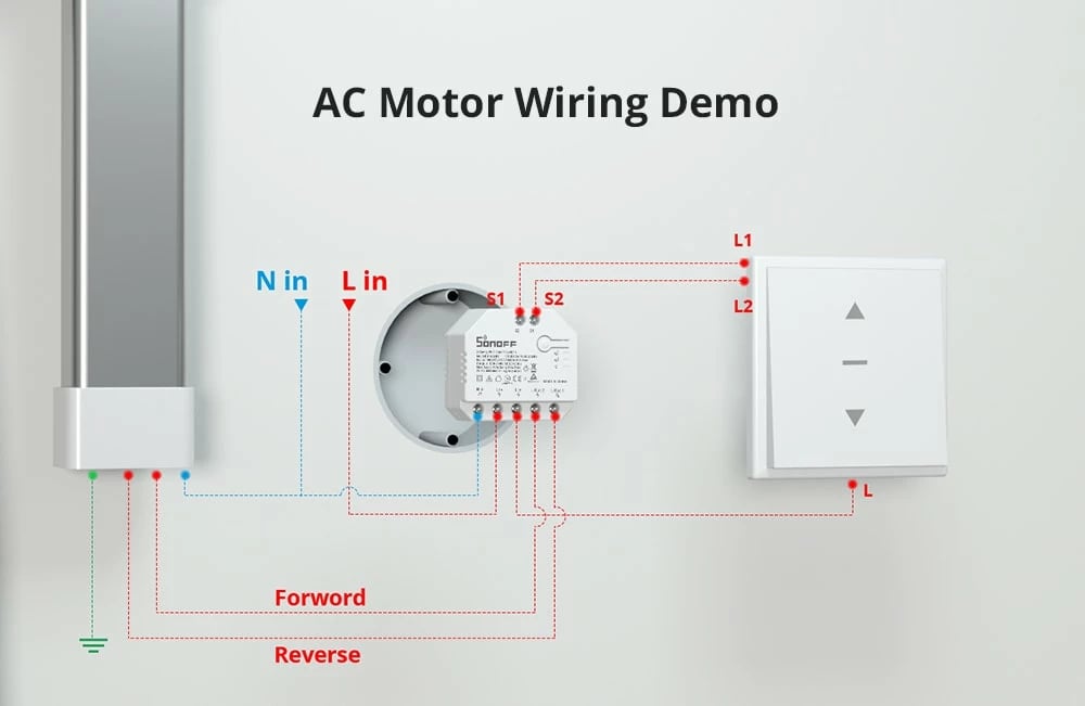 Ndërprerës SONOFF DUALR3