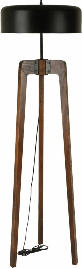 Llambë dyshemeje Opviq, ngjyrë arre dhe e zezë, 170cm