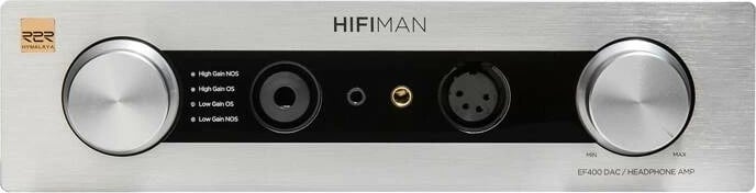 Amplifikator kufjesh HiFiMAN EF400 Amp, DAC Hymalaya R2R, 4.4W, i zi/argjendtë