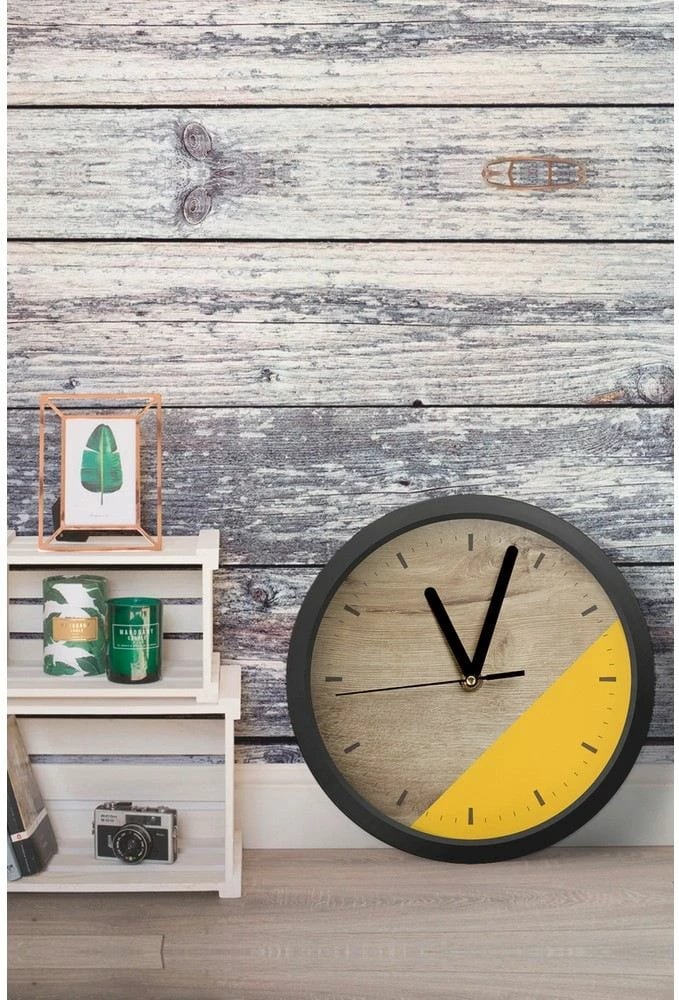 Orë dekorative MDF, Wallity, Artavessa3Dclock8, shumëngjyrëshe