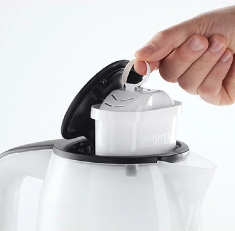 Çajnik elektrik, Russell Hobbs Purity 22850-70 1L 2000W xham, zi/argjend