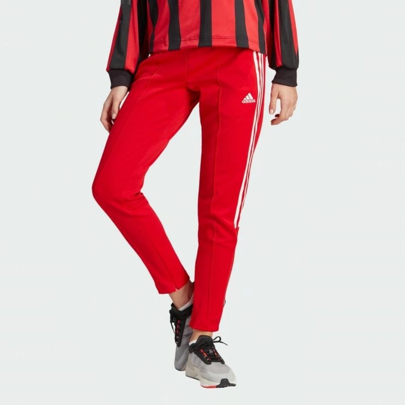 Pantallona sportive për femra adidas, të kuqe
