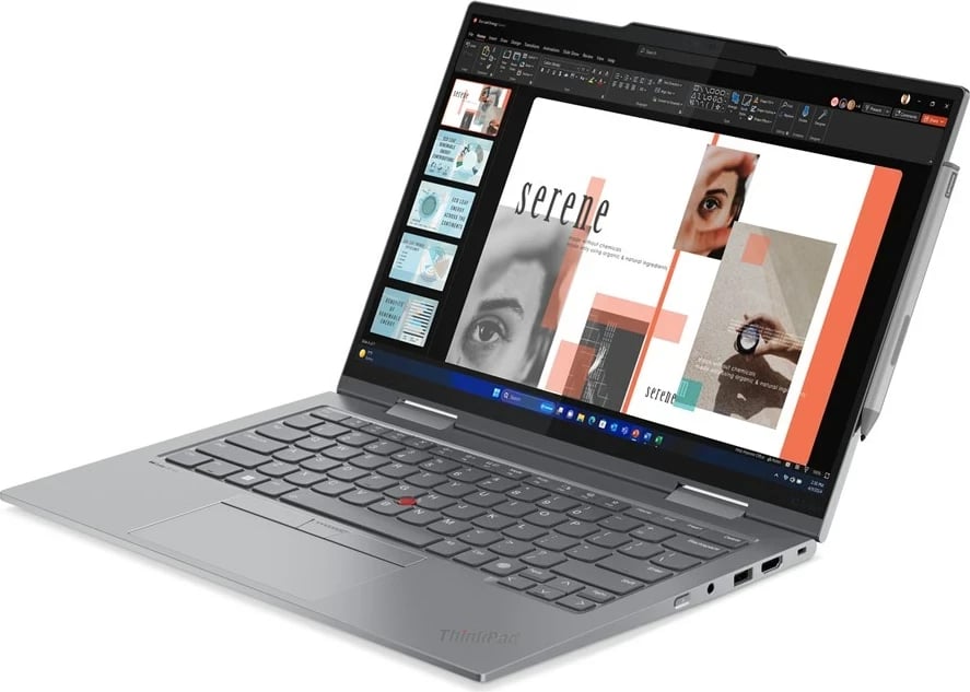Laptop Lenovo ThinkPad X1 2-in-1 Gen 9, 14", Intel Core Ultra 7 155U, 16 GB RAM, 1 TB SSD, Gri