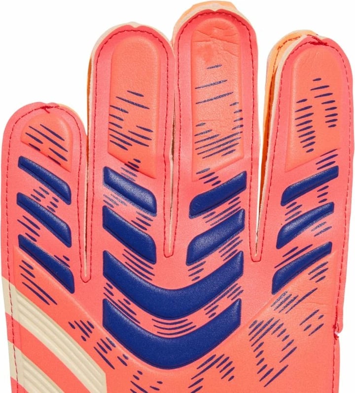 Doreza portieri adidas për meshkuj, të bardhë-portokalli