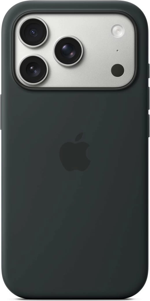 Mbështjellës silikon Apple MagSafe për iPhone 17 Pro, i zi
