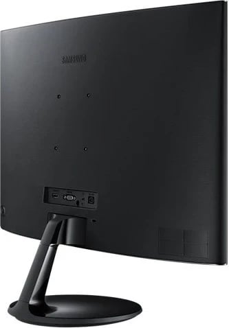 Monitor Samsung LS24C360EAUXEN, 23.5", VA Curved, Full HD, e zezë