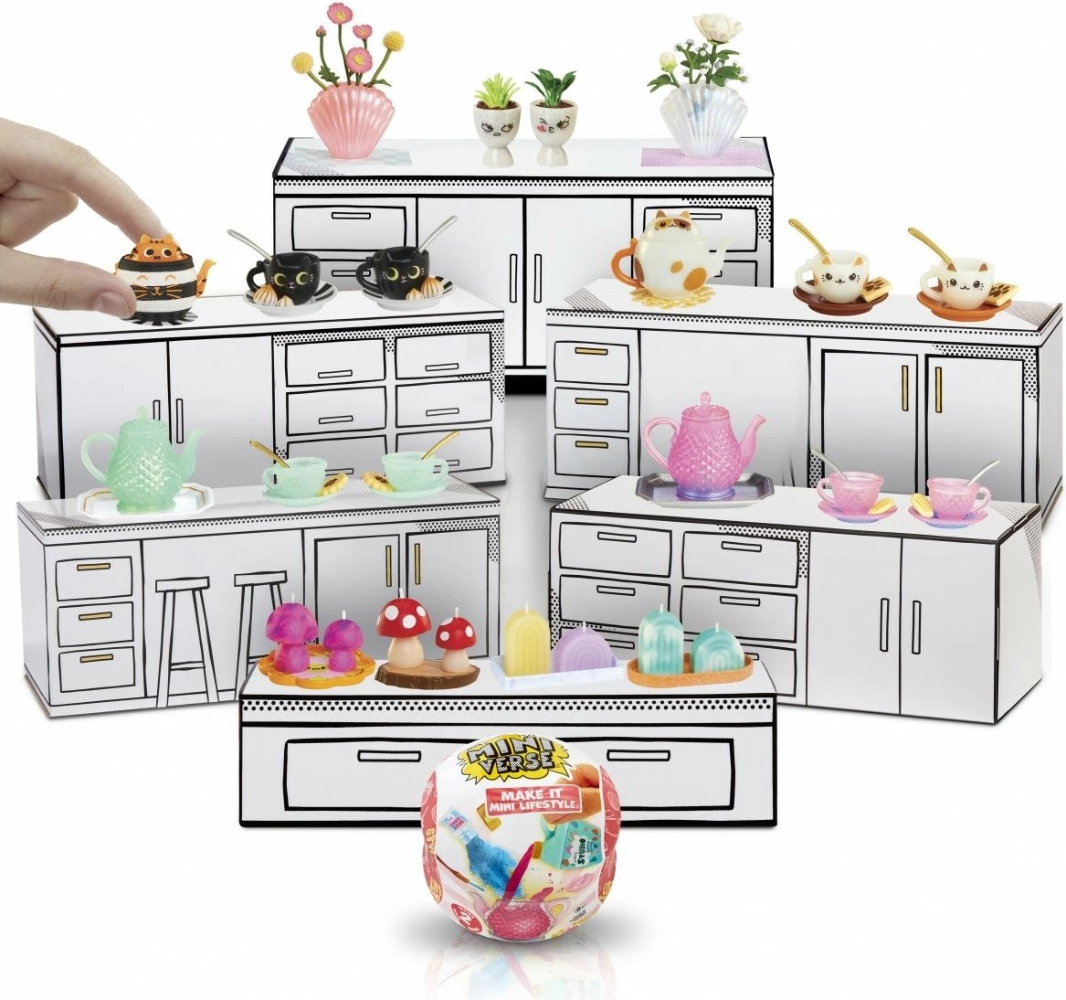 Figurinë miniaturë MGA Miniverse Mini Lifestyle S2, 1 copë Figurinë miniaturë MGA Miniverse Mini Lifestyle S2, 1 copë