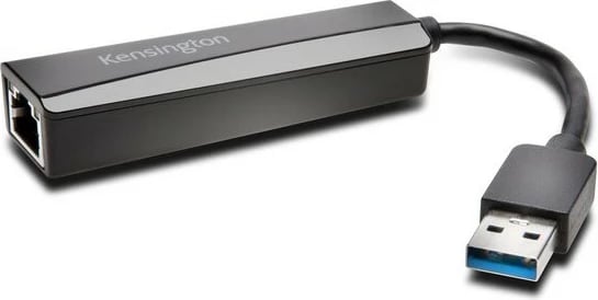 Adapter USB në Ethernet Kensington UA0000E, 5Gbps, i zi