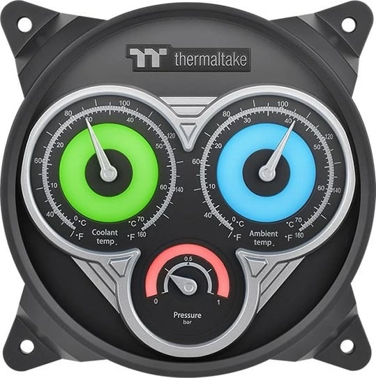 Panel matës për sistem ftohje me lëng Thermaltake Pacific TF3, 120mm, me ndriçim