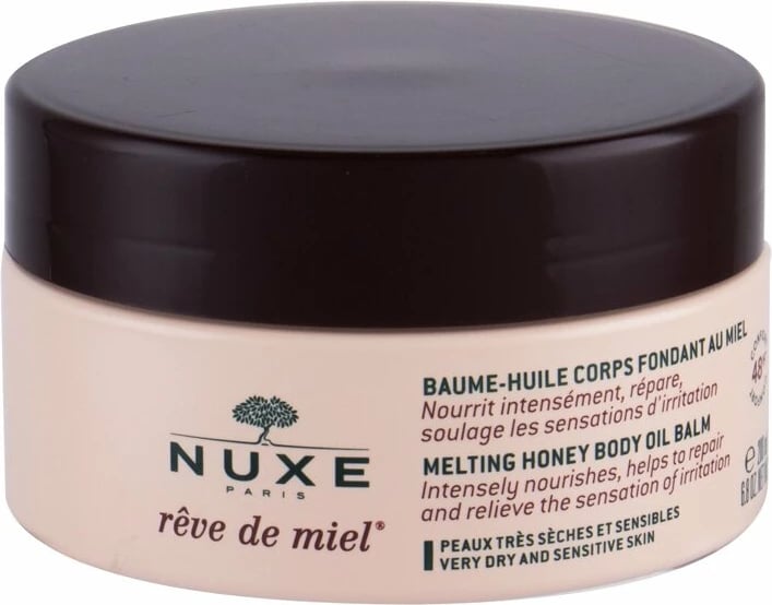 Balsam për trup NUXE Reve de Miel Melting Honey Body Oil Balm për femra, 200ml