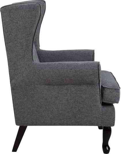 Karrige Brandon FH3073.10, pëlhurë gri, 83x83x104 cm