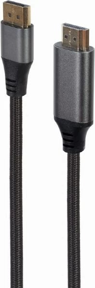 Kabllo Gembird, HDMI- DisplayPort, type-A, 4K, 1.8 m, e zezë 