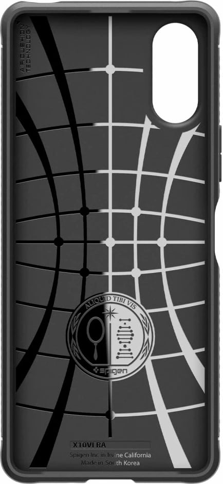Mbështjellës Spigen Rugged Armor për Sony Xperia 10 VI, Mat i zi