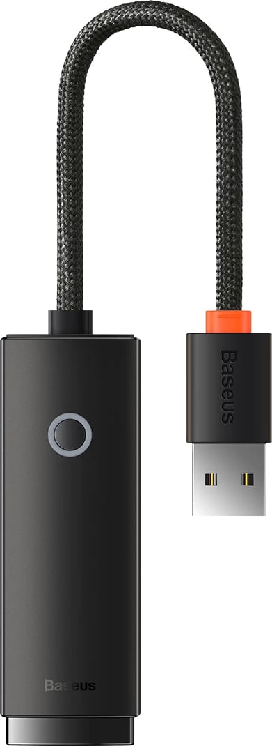 Adapter rrjeti Baseus Lite Series, USB Type-A në RJ45 LAN, 100Mbps, i zi Adapter rrjeti Baseus Lite Series, USB Type-A në RJ45 LAN, 100Mbps, i zi